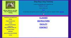 Desktop Screenshot of dogdaysnw.com